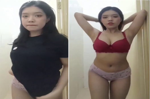 Clip sex cô gái xinh ngực lớn lén lút