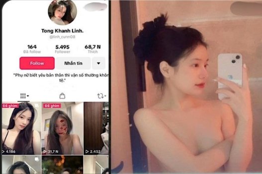 Clip sex hot tikokterTống Khánh Linh